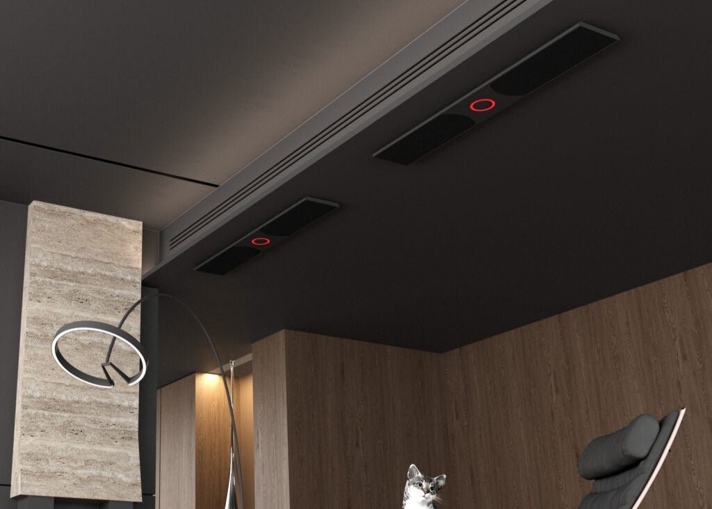 Chimenea Eléctrica Infrarrojo de Alta Eficiencia | Infralia — en salón, 2400 W