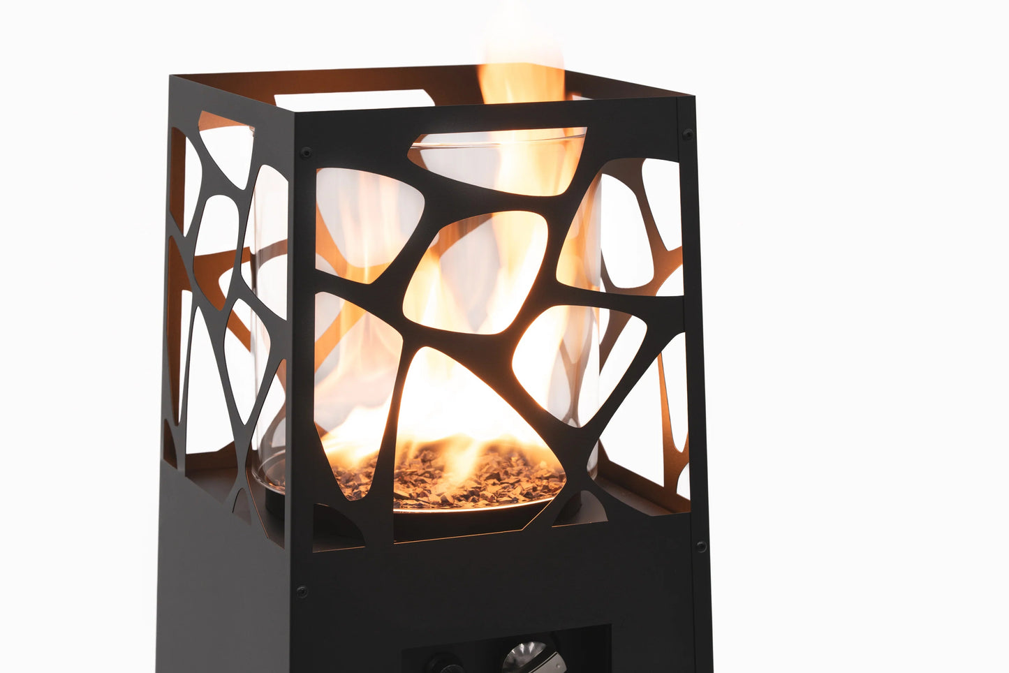 Chimenea exterior de gas para HORECA | Pyramid Planika