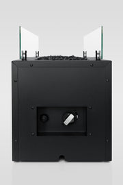 Brasero de Gas Moderno para Exterior: Elegancia y Calor con Planika — vista lateral