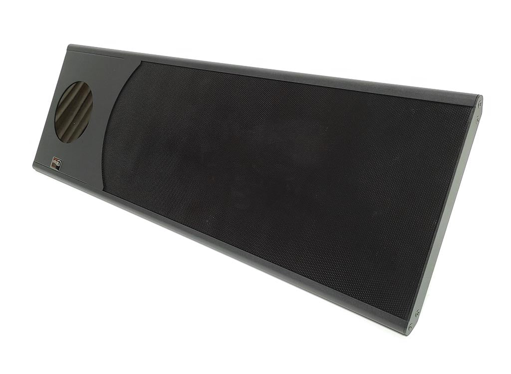 Chimenea Eléctrica Infrarrojo de Alta Eficiencia | Infralia — detalle en primer plano, en terraza, 1200 W