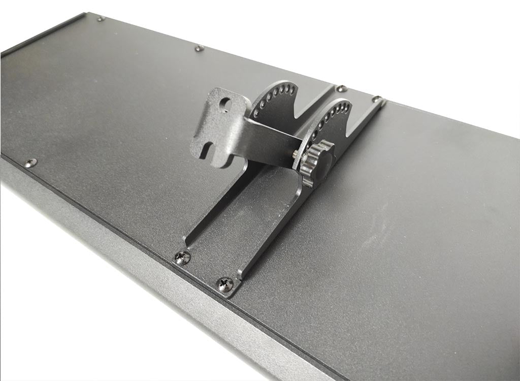 Chimenea Eléctrica Infrarrojo de Alta Eficiencia | Infralia — detalle en primer plano, en terraza