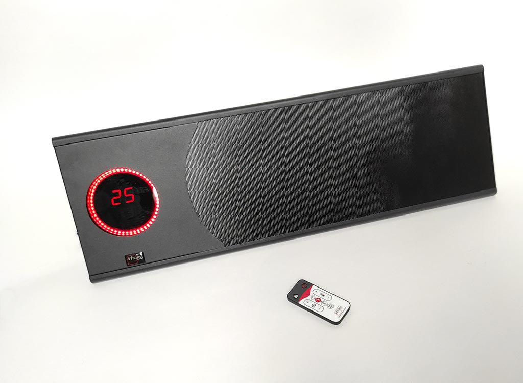 Chimenea Eléctrica Infrarrojo de Alta Eficiencia | Infralia — en terraza, 1200 W