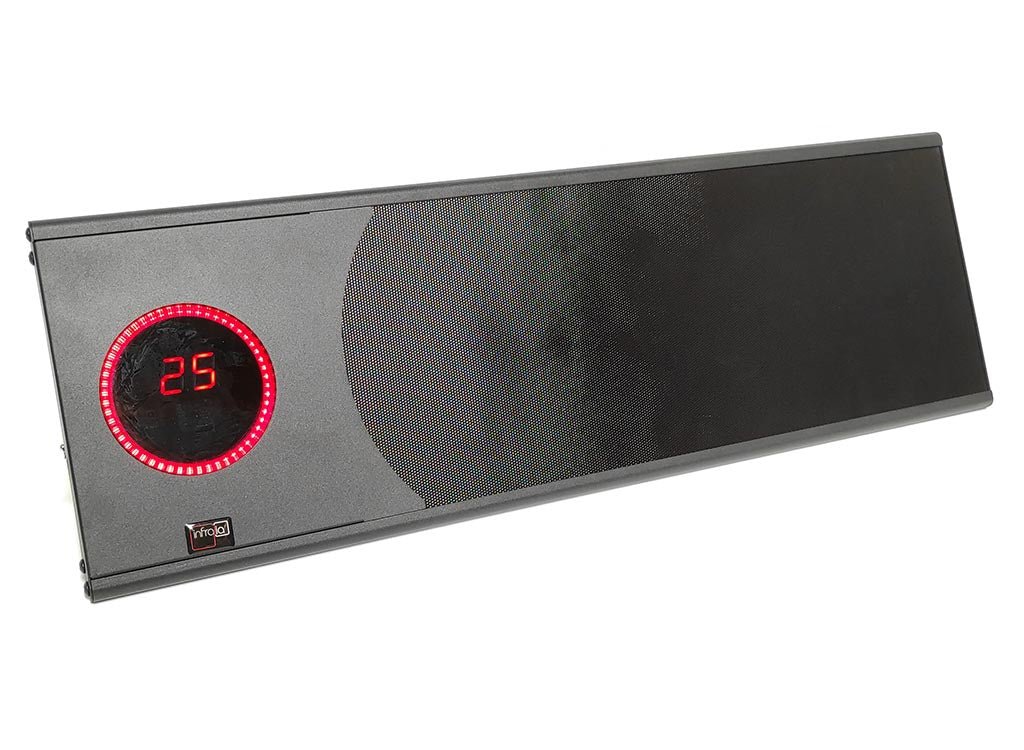 Chimenea Eléctrica Infrarrojo de Alta Eficiencia | Infralia — en terraza, 1200 W