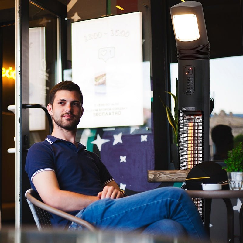 Calefactor Eléctrico Infrarrojo Apollo | 3000W para Exterior