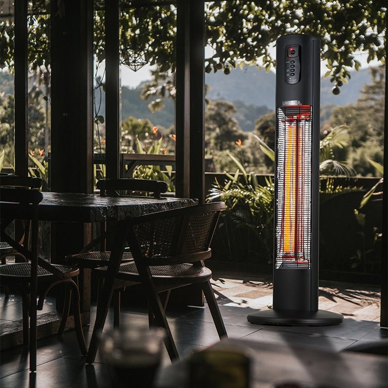 Calefactor Eléctrico Infrarrojo – Elegancia y Confort para Exteriores - Helios | Infralia