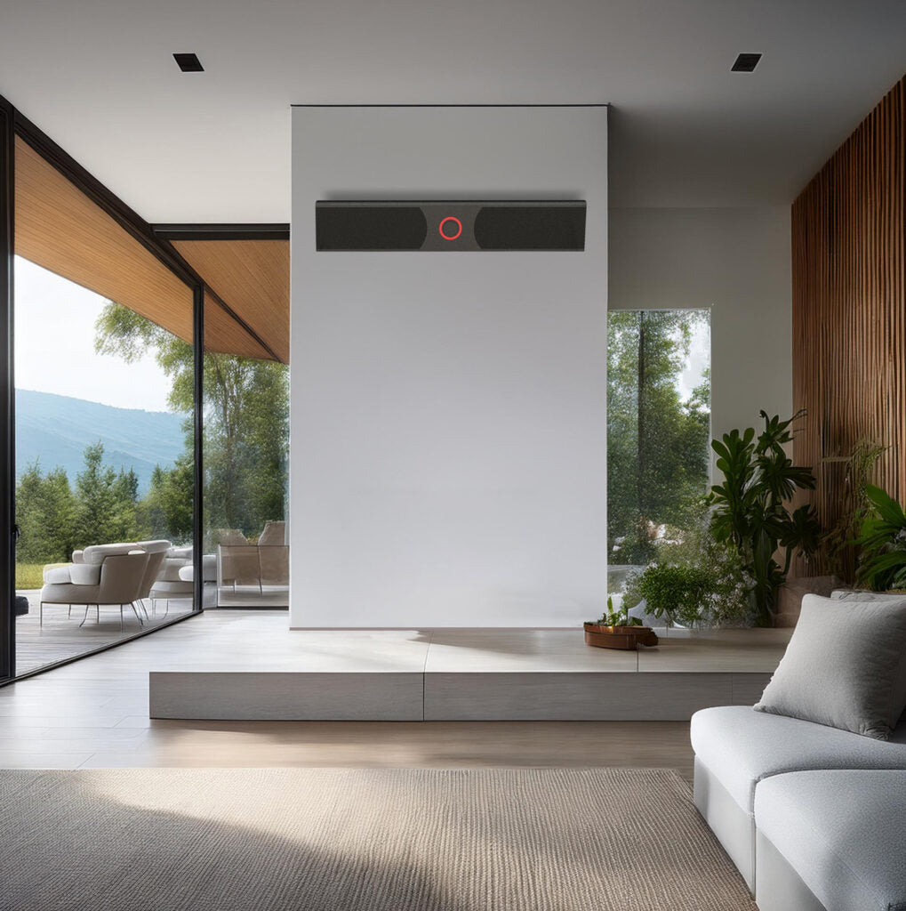 Chimenea Eléctrica Infrarrojo de Alta Eficiencia | Infralia — en terraza, 2400 W