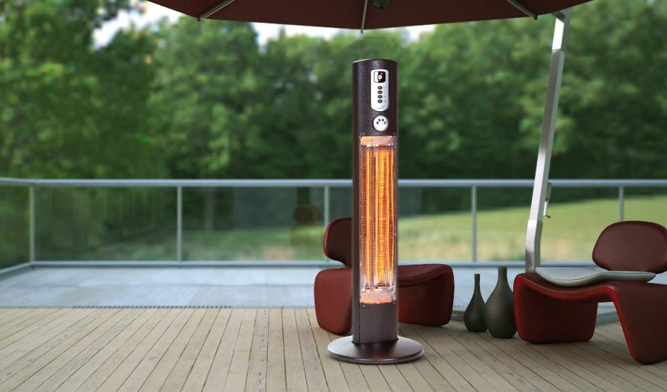 Calefactor Eléctrico Infrarrojo – Elegancia y Confort para Exteriores - Helios | Infralia