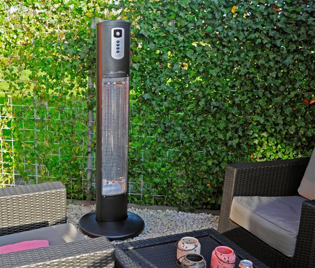 Calefactor Eléctrico Infrarrojo – Elegancia y Confort para Exteriores - Helios | Infralia