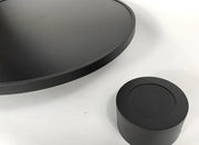 Calentador infrarrojo de techo redondo con control inteligente | Infralia — con control inteligente, montaje en techo, modelo redondo, color blanco