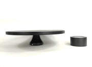 Calentador infrarrojo de techo redondo con control inteligente | Infralia — en lobby de hotel, montaje en techo, modelo redondo, resplandor incandescente