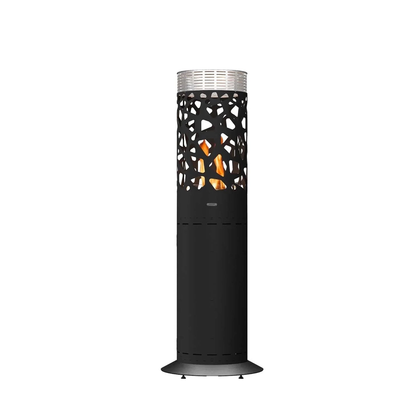 Chimenea a Gas Elegante para Exterior – Diseño Portugués Refinado Selene Tile | GlammFire