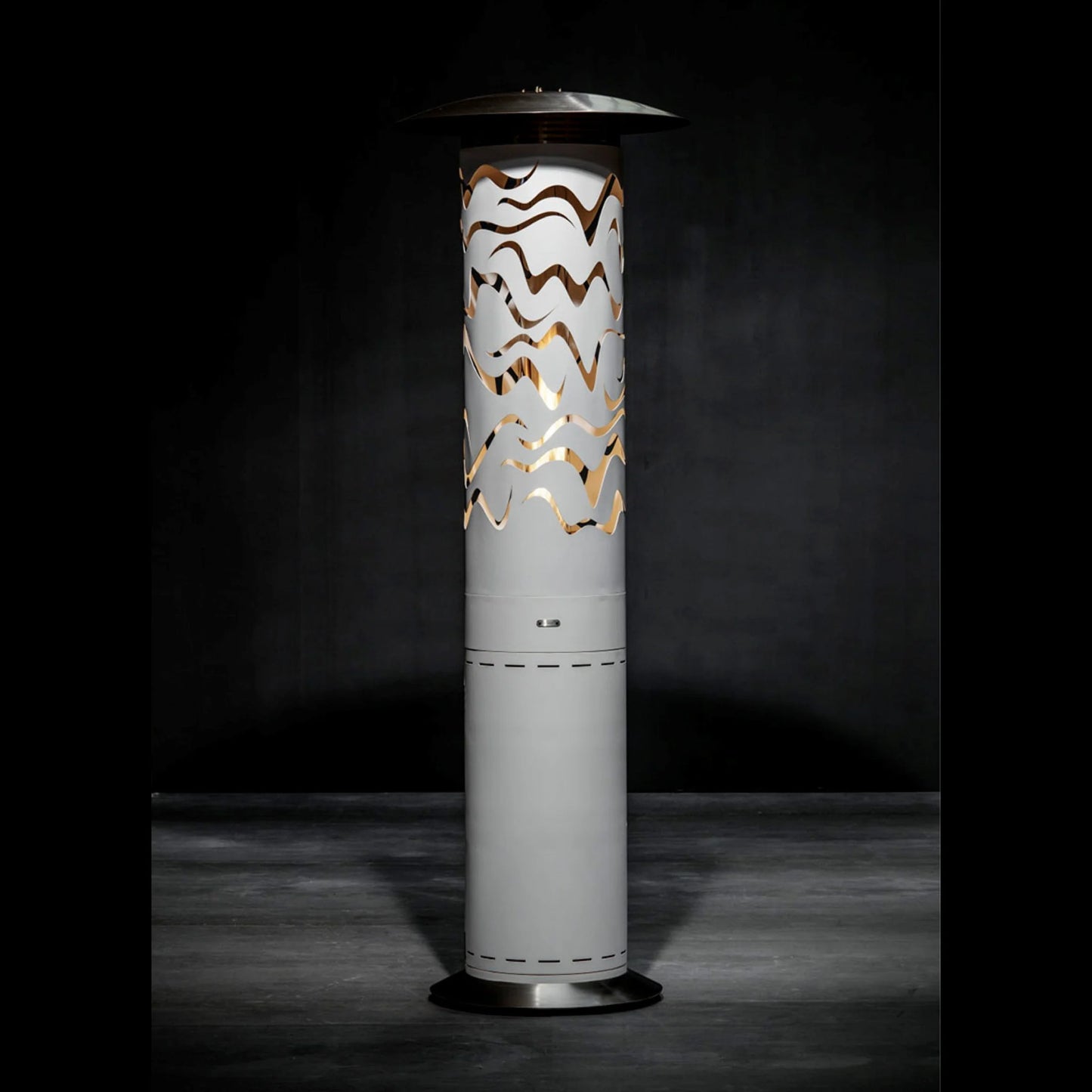 Chimenea a Gas Exclusiva Samba Hyperion para Exterior – Diseño de Lujo | GlammFire