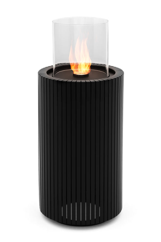 Chimenea de bioetanol para terraza | Elegancia en tu Jardín — detalle en primer plano