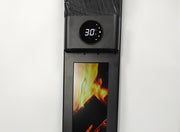 Chimenea Eléctrica Pared G-Cera con Calefacción de 2400W | Infralia — vista frontal, 2400 W