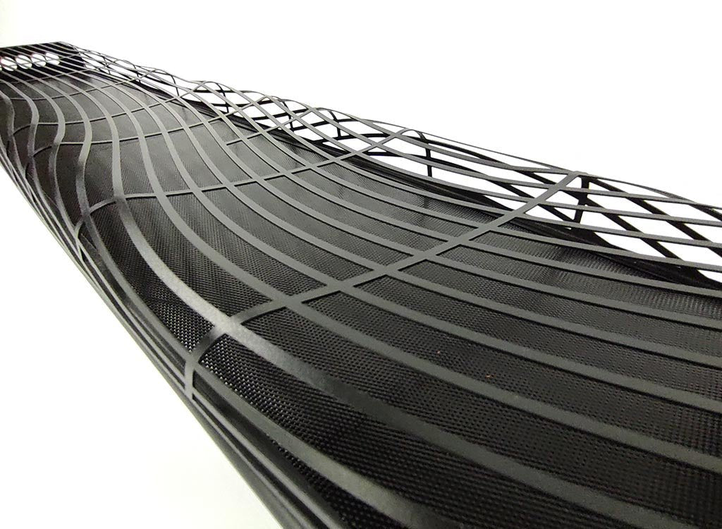 Chimenea Eléctrica Pared G-Cera con Calefacción de 2400W | Infralia — detalle en primer plano, con pantalla 4K