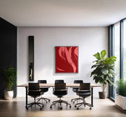 Chimenea Eléctrica Pared G-Cera con Calefacción de 2400W | Infralia — detalle en primer plano