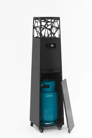 Chimenea exterior de gas para HORECA  | Pyramid Planika