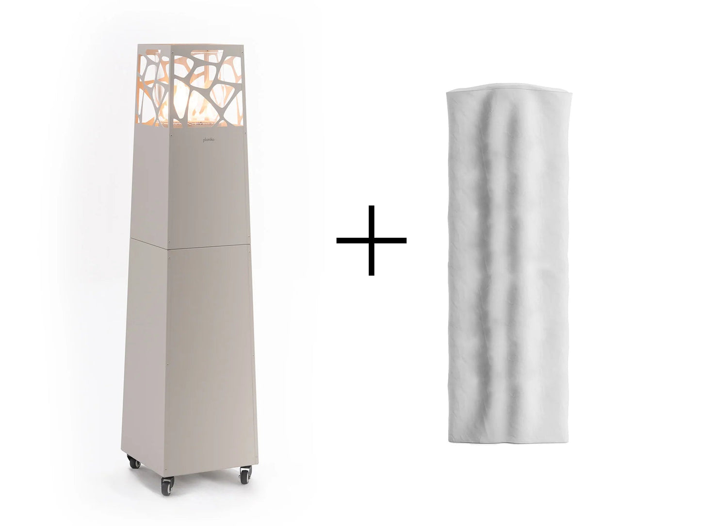 Chimenea exterior de gas para HORECA  | Pyramid Planika