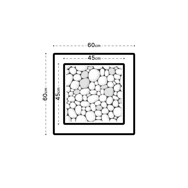 Estufa a gas exterior Engasco 55 – Calor elegante para tu terraza — ilustración técnica (medidas)