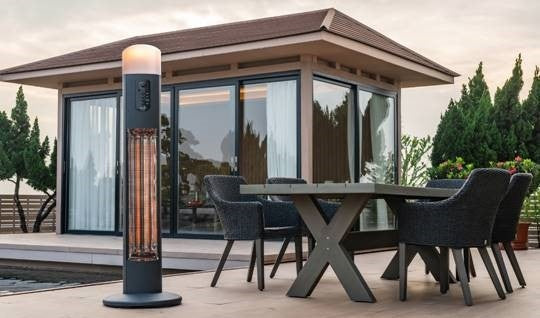 Calefactor Eléctrico Infrarrojo Diana para Uso Exterior | Infralia