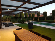 Estufa Para Exteriores Compacta de Italkero - Etna — en jardín, en terraza