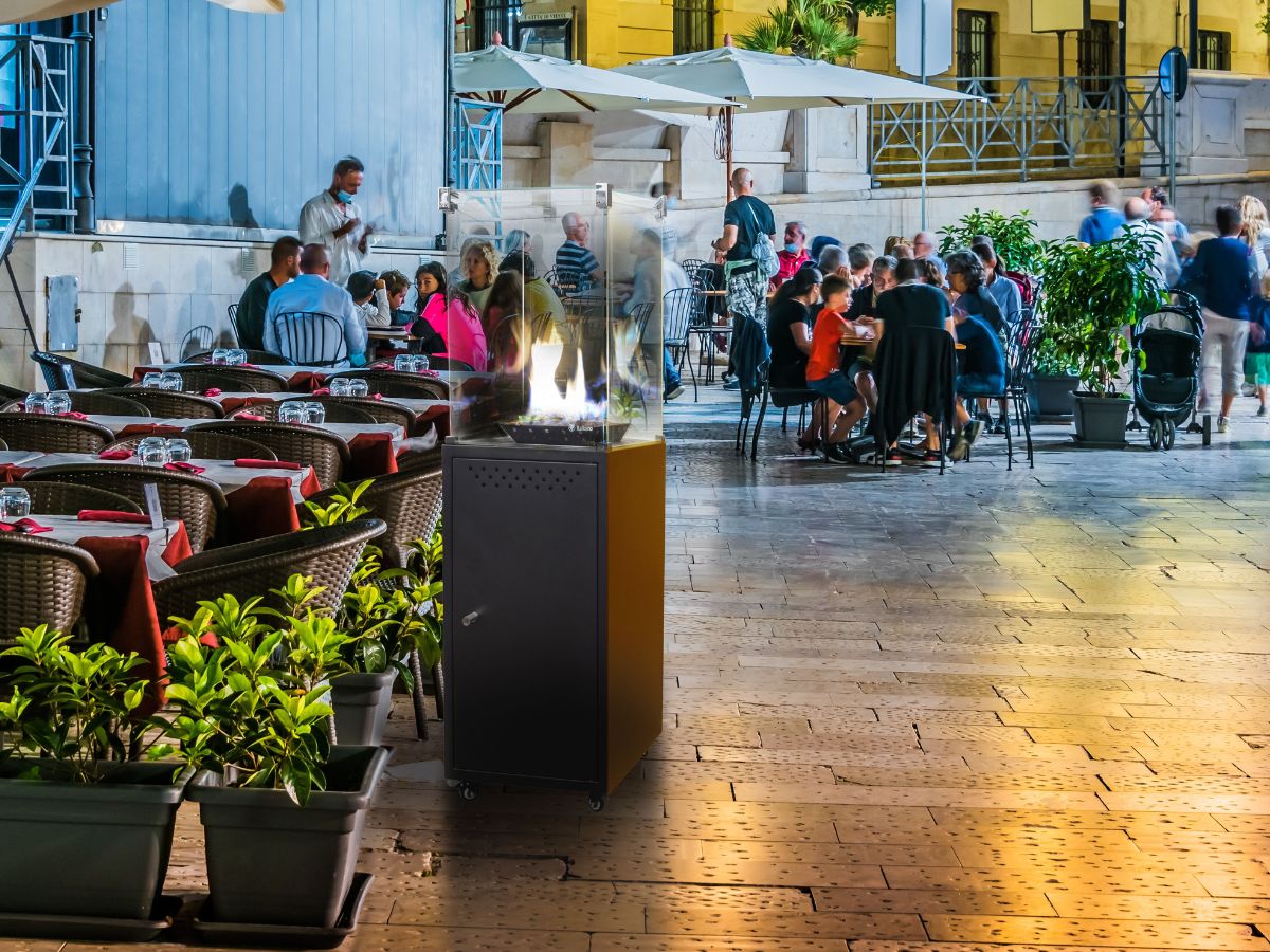 Estufa Para Exteriores Compacta de Italkero - Etna — en jardín