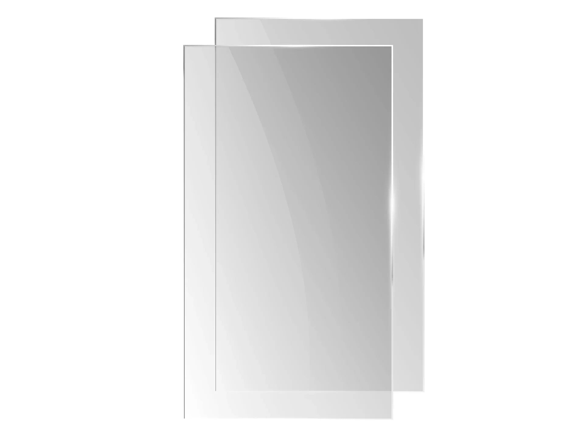 Set de paneles de cristal para chimeneas Faro – 2 paneles | Planika — con paneles de cristal