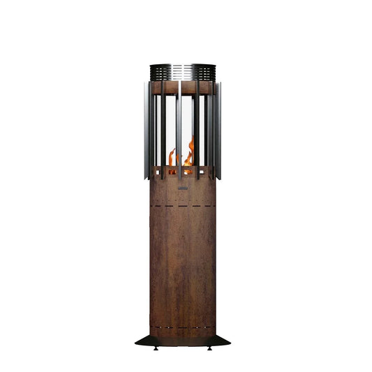 Chimenea de Gas de Lujo Selene Hedges para Exterior – Diseño Exclusivo de GlammFire