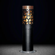 Chimenea a Gas Elegante para Exterior – Diseño Portugués Refinado Selene Tile | GlammFire