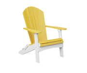 Silla Adirondack Plegable – Garantía de 20 Años | Berlin Gardens — en jardín, detalle del respaldo