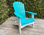 Silla Adirondack Plegable – Garantía de 20 Años | Berlin Gardens — en jardín, vista frontal