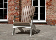 Silla Adirondack Plegable – Garantía de 20 Años | Berlin Gardens — en jardín, color café